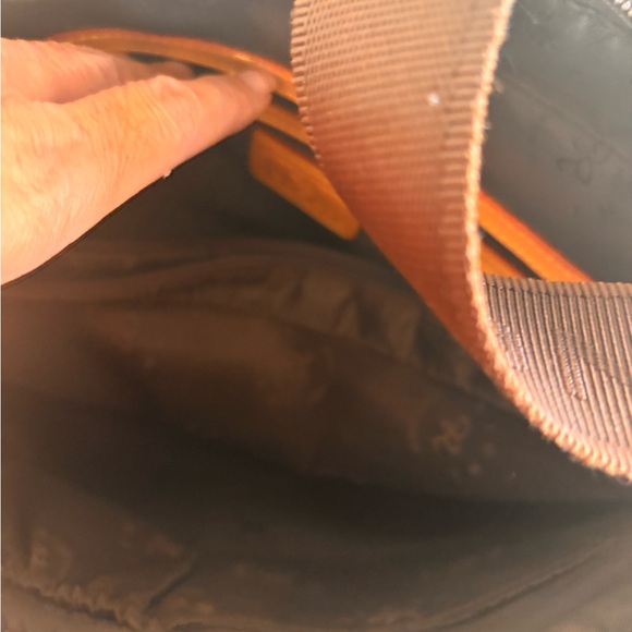 Rioni Brown and Orange Crossbody Bag with matching wallet - Picture 2 of 16